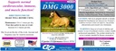 SU- PER DMG 3000 Ló kiegészítés - Képzés és teljesítmény támogatás folyadék - Támogatja a normál szív- és érrendszeri immunrendszer és izomműködés - 1 gallon, 4 hónap ellátás