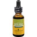 Herb Pharm Certified Organic Gotu Kola Folyékony kivonat a csont- és izomrendszer támogatására, 1 Fl Oz
