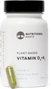 Táplálkozási gyökerek - D3-vitamin & K2-5000 iu - 1 milliárd CFU probiotikumok - Algal Omega 3 DHA - Immuntámogatás - Diétás kiegészítés - Vegan Formula - 1 hónap ellátás - 30 kapszula
