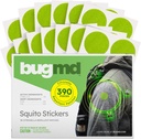 BugMD szúnyogcsíptető szúnyogriasztó tapasz felnőttek számára (390 tapasz), biztonságos és hatékony rovarriasztó tapasz Toddlers, Kids, Camping, Beach & Outdoor Essentials számára