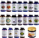 Hekma Center kiegészítők csomag MS - 18 Gyógynövény & Sidr Méz Royal Jelly - 100% Természetes, Tiszta Organikus - Vegan - kiegészítők M.S
