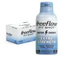 Freeflow Fit, Extra Strength Energy Shot, Berry (2 Ounce Shot, Pack of 12) - 150 mg koffein per Shot, Zero Calorie, Zero Sugar Energy Shot...