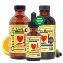 REYLIFE ESSENTENALS Immun Support 3- Pack - Folyékony C-vitamin, Első védelem, és Echinacea - Immune Boosting kiegészítők csecsemők, Toddlers, és gyerekek