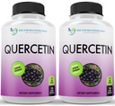 DOCTOR AJÁNLOTT KISZERELÉSEK Quercetin 1000mg per szerving - vitamin kiegészítés, (Vegan) 124; Non- GMO) (120 Veggie kapszula, 2. csomag)