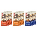 CLIF Nut Butter Bar - Variety Pack - Mogyoróvaj töltött energia bárok - Non-GMO - USDA Organic - Plant- Based - Low Glycemic - 1,76 oz. (12 gróf)