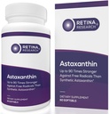 Természetes asztaxantin szem-vitamin 10mg - kiegészítők, hogy támogassa a szem egészségét - akár 90-szer erősebb, mint a szintetikus - Formulált orvosok - 3. fél Certified - 60 Softgels