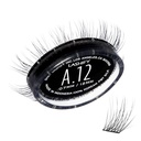 Lashify Hangerősítő 12 mm GossamerDIY Eyelash Extensions újratöltés, fekete, könnyű hamis szempilla természetes megjelenés