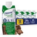 A plant- alapú fehérjetartalmú Shakes biztosítása 20g Fava Bean & Pea fehérje, Vanilla & csokoládé ízesítők, csomag 12, 11 Fl Oz