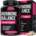 UNALTERED Hormon Balance for Women Weight Management - Natural Hormonal Wellness Support - Jellemzők Zöld tea kivonat, Cayenne, Magnézium, & Cink - 90 Vegán kapszula