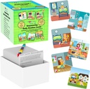 Sequence for Kids Daily Routine Cards Speech Therapy Material Social Development and Sentence Building for Kids ABA Therapy Material Speech Therapy Game English Langual Learners ESL