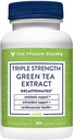 A Shoppe-vitamin hármas erősségű zöld tea kivonat 750mg kapszula EGCG - A természetes antioxidáns, hogy támogassa a zsír anyagcsere - harcok ingyenes radicals - koffeinmentes (100 vegetáriánus kapszula)