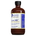 Premier Research Labs - ND - Máj tisztítás, Milk Thistle kivonat, Milk Thistle folyékony cseppek, tinktúra kiegészítés Probiotikumokkal, antioxidánsokkal, Turmeric, 8 Fl Oz palack