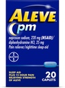 Aleve Pain Relief és éjszakai alvástámogatás Naproxen Nátrium Caplet-20 gróf