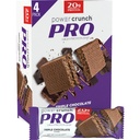 Power Crunch PRO Protein Wafer Bars, magas fehérje snack finom ízű, hármas csokoládé, 2.0 Ounce (4 gróf)