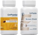EyePromise Zeaxantin Eye Vitamin és Screen Shield Teen Chewable Eye Vitamin