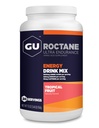 GU Energy Roctane Ultra Endurance Energy Drink Mix, Vegan, Gluten- Free, Kosher, 35mg koffein, és Dairy- Free n-the- Energy for any Workout, 3.44 - Pound Jar, Trópusi Gyümölcs