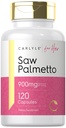 Carlyle Saw Palmetto a nők számára 900mg Women 124; 120 Capmissione 124; Full Spectrum Exchange Supplement 124; Non-GMO, Gluten Free Supplementary