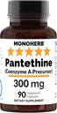 MONOHERB Pantetine 300 mg kapszulánként - 90 Vegetáriánus kapszula