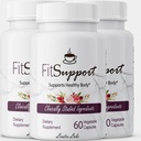 FitSupport tabletták, speciális kávé hurok, támogatja az egészséges Fit Express, Klinikailag tanulmányozott összetevők, Advanced Spresso Formula, 60 növényi kapszula (1 üveg)