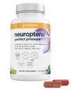 Bilberry Supplement for Eyes - Eye Vitamins with CoQ10, Niacinamide, Grape Seed Extract & Saffron - Supports Pressure & Optic Nerve Health - Neuroptene 60 Capsules