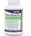 Vital Earth Minerals Humic Minerals kapszula - 70 + Trace Minerals természetesen okcurring Fulvic Acid, Alkalizing Ásványvíz Detox, Gut Health, Wellness, 120 Count