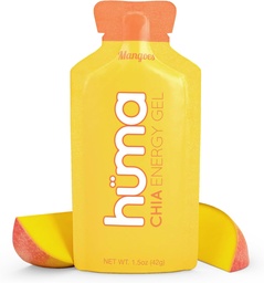 Huma Chia Energy Gél, mangó, 12 gél - Premier Sports Táplálkozás tartóssági gyakorlat