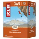 CLIF BAR - Crunchy Mogyoróvaj - Organic Oats - 11g protein - Non-GMO - Plant Based - Energy Bars - 2.4 oz. (18 csomag)
