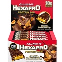 ALLMAX HEXAPRO PROTEIN BAR, Csokoládé Mogyoróvaj Kupa - 12-es csomag - Magas fehérjetartalmú energia Snack - 20 g fehérje per bár - Tejsavó fehérje izolátum