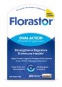 Florastor Probiotics Digestive & Immune Health, 20 kapszula, Probiotics nőknek és férfiaknak, 1 Probiotic Worldwide, Flush Out Bad Bacteria & Boost The Good with our Strain Saccharomyces boulardi