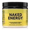 NAKED Energy - Pure Pre Workout Pulver für Männer und Frauen, Vegan, Unflavored, Gesunde Vor-Workout - Kein hinzugefügt Süßungsmittel, Farben oder Flavors - 50 Servietten