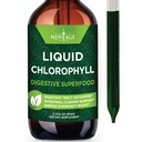 NEW AGE klorofill folyékony cseppek - természetes koncentrátum - Energia booster, emésztés és immunrendszer támogatás, belső dezodor, májfunkció - (2 Fl Oz (1-es csomag))