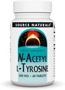 Source Naturals N- Acetyl L- Tyrosine Diétakiegészítés, 300 mg - 60 tabletta