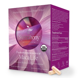 Femmenestat ® MacaLife ® - Clinically Proven Perimenopausal Supplement for Natural Hormon Balance, Syndication Relief, Heart & Mood Support, Without Addited Hormones (120 kapszula, 60 napos ellátás)