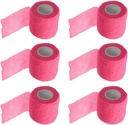 ESUPPORT 2 Inches X 5 Yards Önálló adherent COHESIve Wrap kötszerek ragasztó sebek erős rugalmas elsősegély szalag sport karika 6 gróf