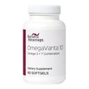 Baridary Advantage OmegaVanta 10 - Omega Fish Oil - Enriched EPA & DHA - Enteric Softgel Design - Supports Heart Health * - Natural Lemon Flavor - 60 Softgels