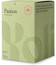 Yoli ® Passion Energy Drink Powder Mix - Natural Energy Drink Mix for Endurance and Stamina, 30 csomag - Strawberry Kiwi Flavor