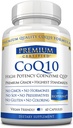 CoQ10 - Q10 300mg koenzim MCT olajjal és piperinnel - Gyors abszorpció - Növeli az antioxidáns szintet, javítja az energiát, támogatja a kardio és a termékenységet - 60 kapszula - Vegán Barátságos