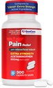 GenCare - Acetaminophen 500mg extra erős fájdalom enyhítő (300 Caplet) - Többszörös fájdalomenyhítő fejfájás, sinus, arthritis, hátfájás izomfájdalom Ache, fogfájás, láz csökkentő, migrén