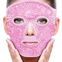 ZNÖCUETÖD Face Mask Ice Pack a Puffness csökkentésére, Bags Under Eyes, Puffy Dark Circles, Migrén, Hot / Cold Pack puha plush Backing (Rózsaszín # 19)
