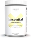 Alapvető Prostate Health Pack - Napi multivitamin-kiegészítők férfiak w / Saw Palmetto, Vitaminok, Ásványok - Napi multivitamin férfiaknak a prosztata és az általános egészség támogatására - 30 csomag