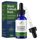 Black Cohosh Root - Támogatja Menstrual Relief, Menopauza Relief, Egészséges Vérnyomás, Keringés - Alkoholmentes folyadék kivonat, 1 oz - Herb- Science