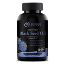 Fekete magolaj kapszula 1000mg - Premium Fekete kömény magolaj kapszula - Fekete magolaj folyékony pirula - Virgin hideg sajtolt Nigella Sativa olaj pirula - Fekete magolaj - 120 Cap (2 hónapos ellátás)