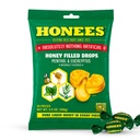 Honees Honey Menthol Cough Drops - 20- Piece, Single Pack Honey- Filled Lozenges Wonder124; Ideiglenes Relief from Cough