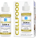 Cellfood SAM- e Liquid Formula +, 1 fl oz - Joint Support & Life Health - Liquid for Easier Absorption & Better Bioacability - Gluten Free, Non-GMO - 30- napos ellátás