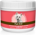 Herbsmith Pure Krill - Wild- Catch Antarktisz Krill - Just 1 Ingredient - Astaxanthin kutyáknak - Ready- to- Use Omega 3 s - Alternatív Krill olaj kutyáknak - 400g