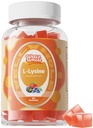 L- Lysine Gumies 1000mg - L- Lysine kiegészítők gyerekeknek és felnőtteknek - Lip és hideg Sore * Support for Women - Chewable Lysine Gumies with Vitamin B12 - Vegan, Non GMO, Gluten- Free, 60 Counts