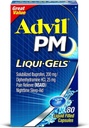 Advil PM Ibuprofen 200 mg Liqui- Gels 80 ea (4 db-os csomag)