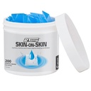 2Toms Skin- On- Skin Hydrogel Squares for Blusters, Chafing, Stings, Irritations, and Pain Relief, 200 1- Inch Squares