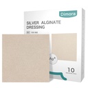 Dimora Frissítés 10 csomagok Ezüst Antibakteriális Alginate Sebek Dressing Pads