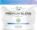 Muscle Feast Premium Blend All Natural Hormon Free Grass- Fed Whey Protein Powder, Unfavored, 2lb